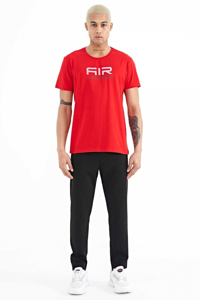  :20659 DLF GREY MELANGE T-SHIRT