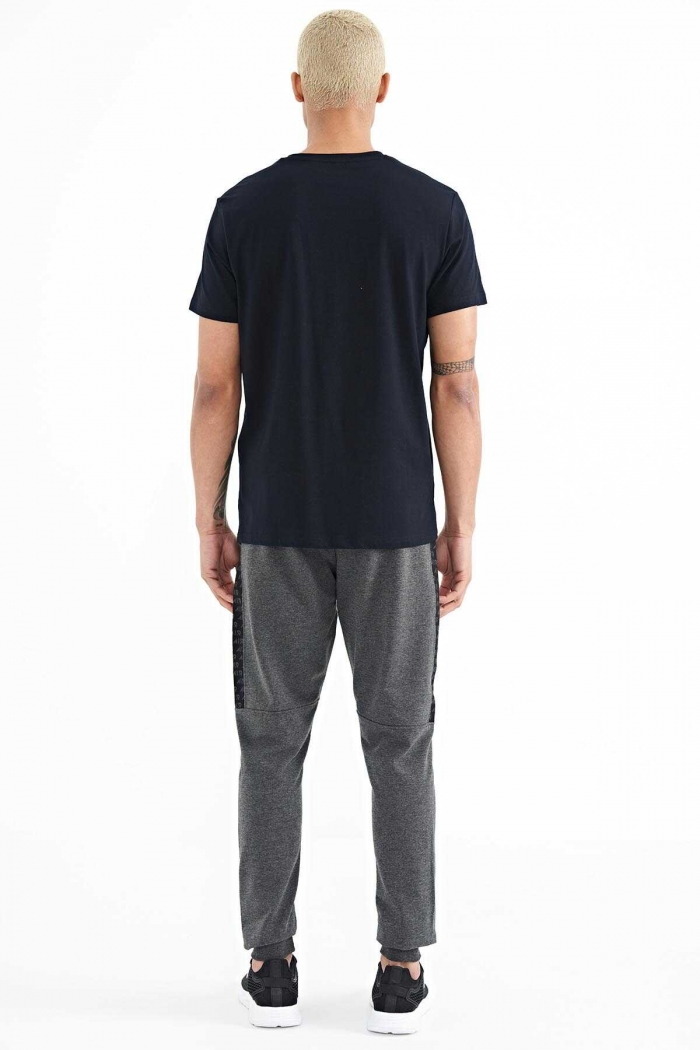   :16302 SHIRT NAVYBLUE & WHITE