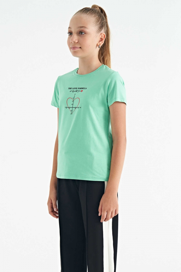   :19693 ROUND NECK DIGITAL BEIGE
