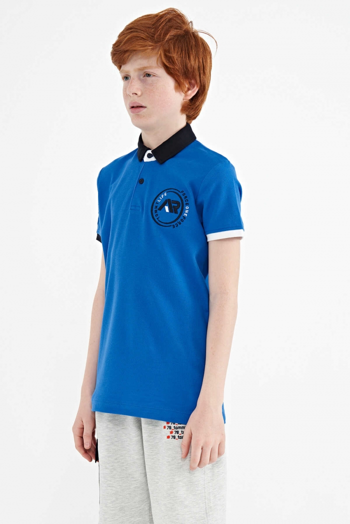   :15750 ENR NAVY BLUE & WHITE SHIRT