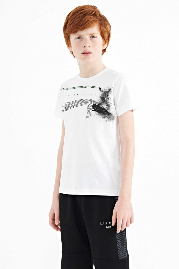   :19442 ENR RED T-SHIRT