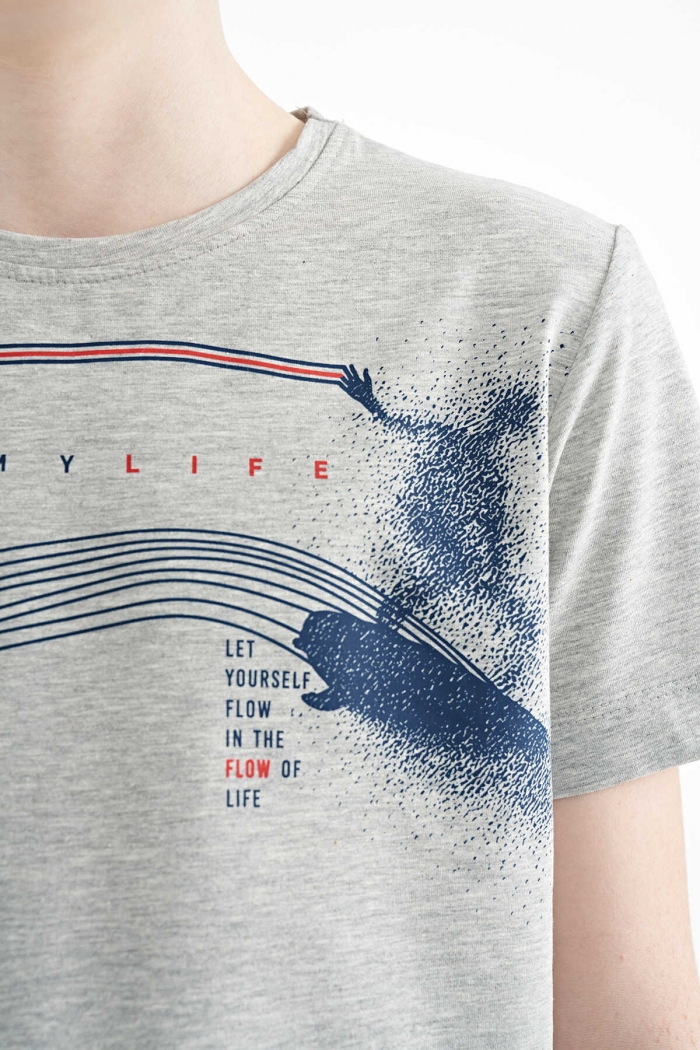   :19444 ENR WHITE T-SHIRT