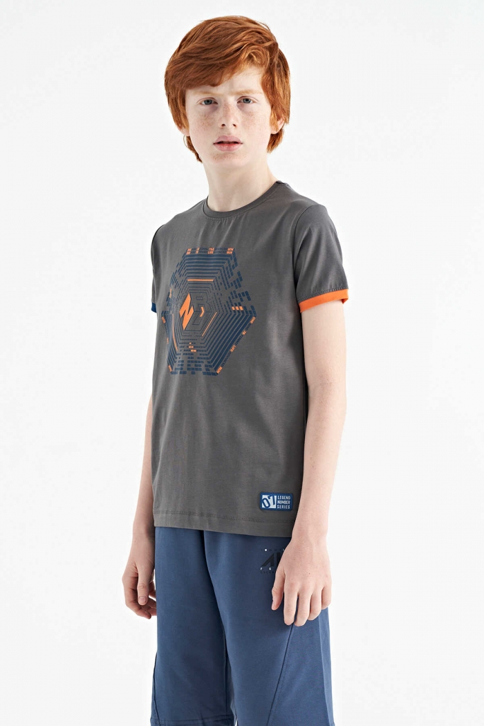   :19722 POLO T-SHIRT NAVY BLUE