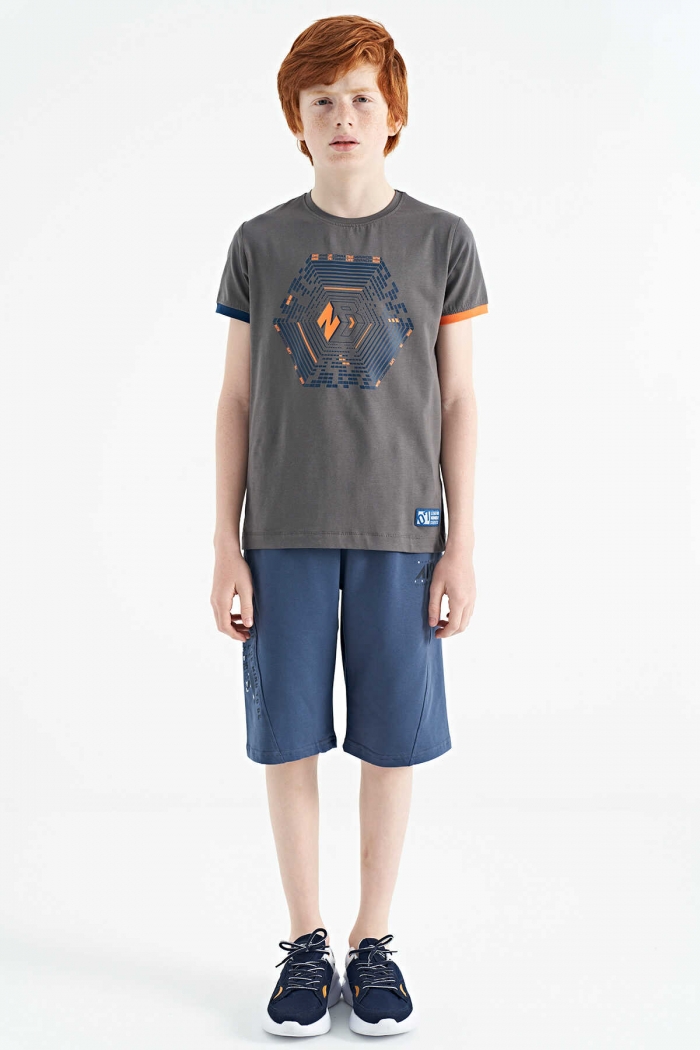   :19722 POLO T-SHIRT NAVY BLUE
