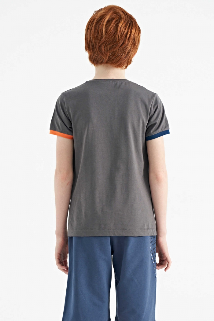   :19722 POLO T-SHIRT NAVY BLUE