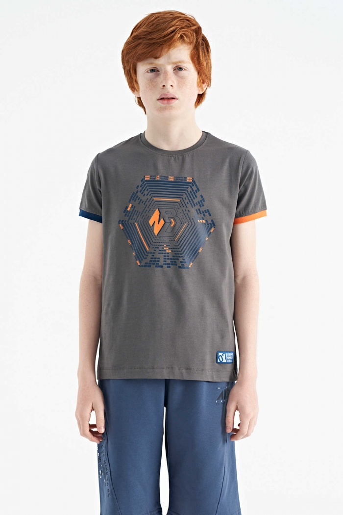   :19722 POLO T-SHIRT NAVY BLUE
