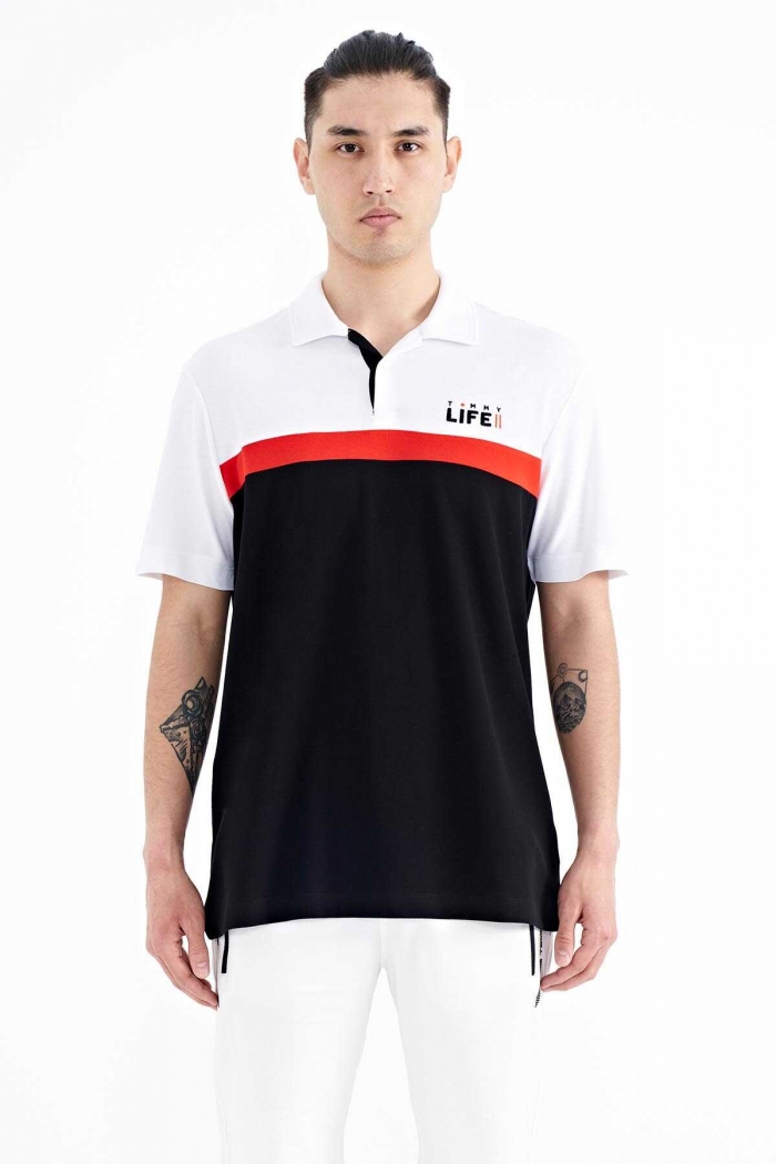   :LAVE-040-BLOUSE-BLACK-YELLOW