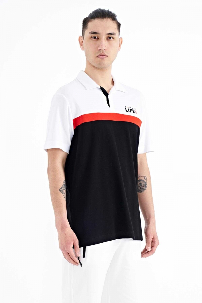   :LAVE-040-BLOUSE-BLACK-YELLOW