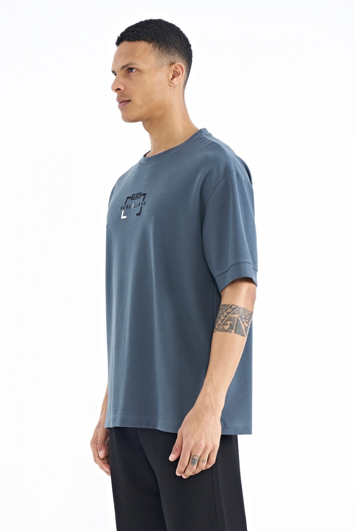   :LAVE-025-BLOUSE-NAVY-BLUE