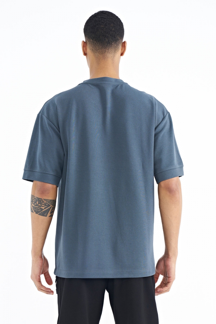   :LAVE-025-BLOUSE-NAVY-BLUE