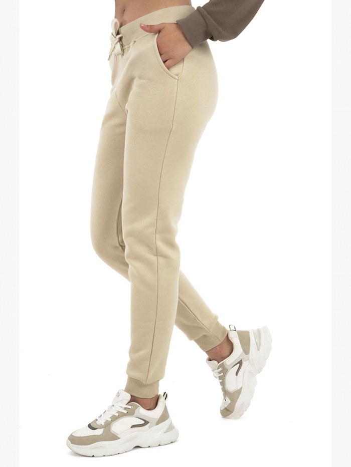    :J6547 WOMEN TRACKSUIT PANTS CREAM