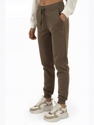    :J6547 WOMEN TRACKSUIT PANTS SOIL