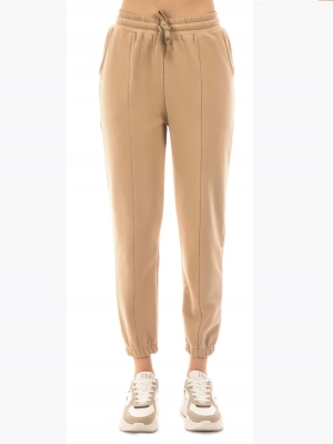    :J7631 WOMEN TRACKSUIT PANTS BEIGE