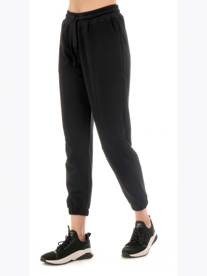    :J7631 WOMEN TRACKSUIT PANTS BLACK