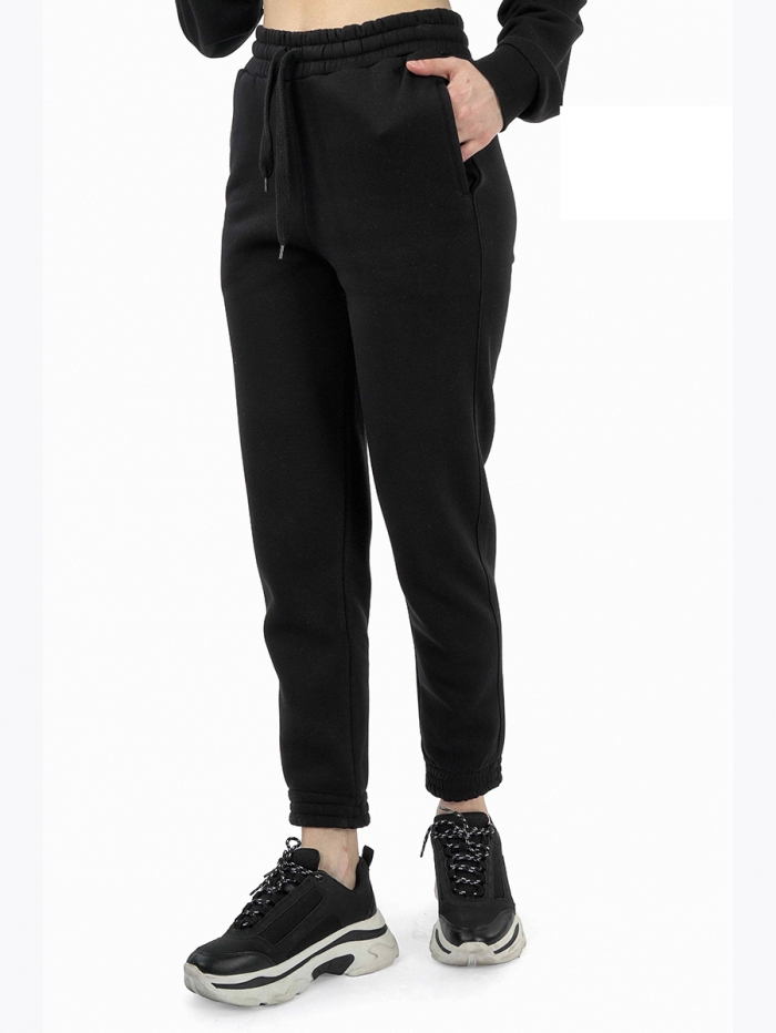    :J7634 WOMEN TRACKSUIT PANTS BLACK