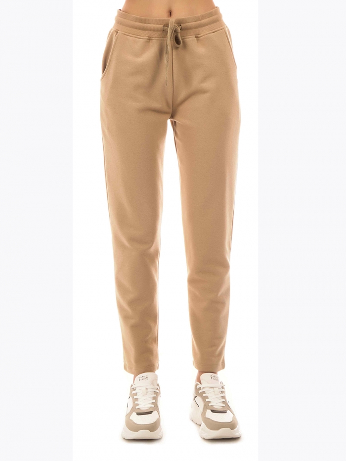    :J7635 WOMEN TRACKSUIT PANTS BEIGE