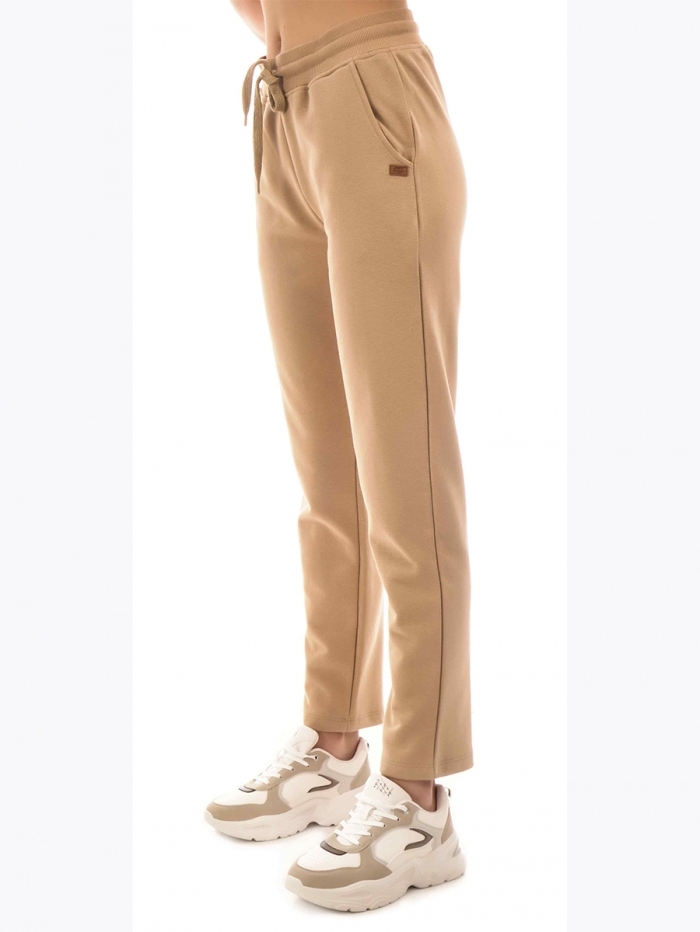    :J7635 WOMEN TRACKSUIT PANTS BEIGE