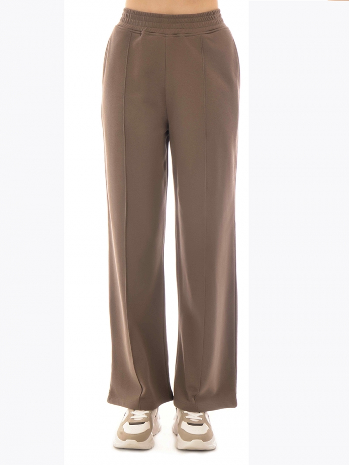    :J7640 WOMEN TRACKSUIT PANTS SOIL