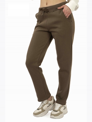    :J7674 WOMEN TRACKSUIT PANTS SOIL