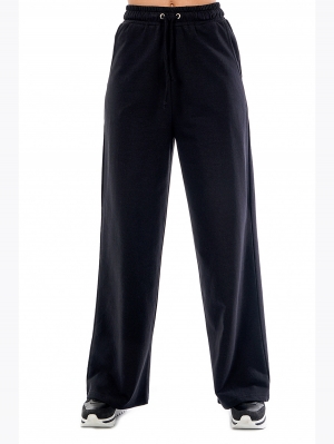 Спортивные брюки женские :J7675 WOMEN TRACKSUIT PANTS BLACK