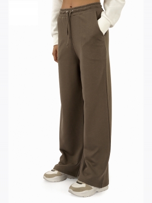    :J7675 WOMEN TRACKSUIT PANTS SOIL