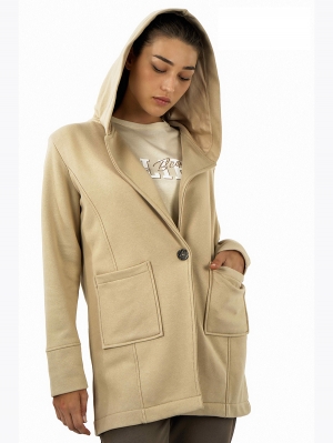   :J7913 WOMEN JACKET CREAM