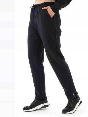 Спортивные брюки женские :J7917 WOMEN TRACSKUIT PANTS BLACK