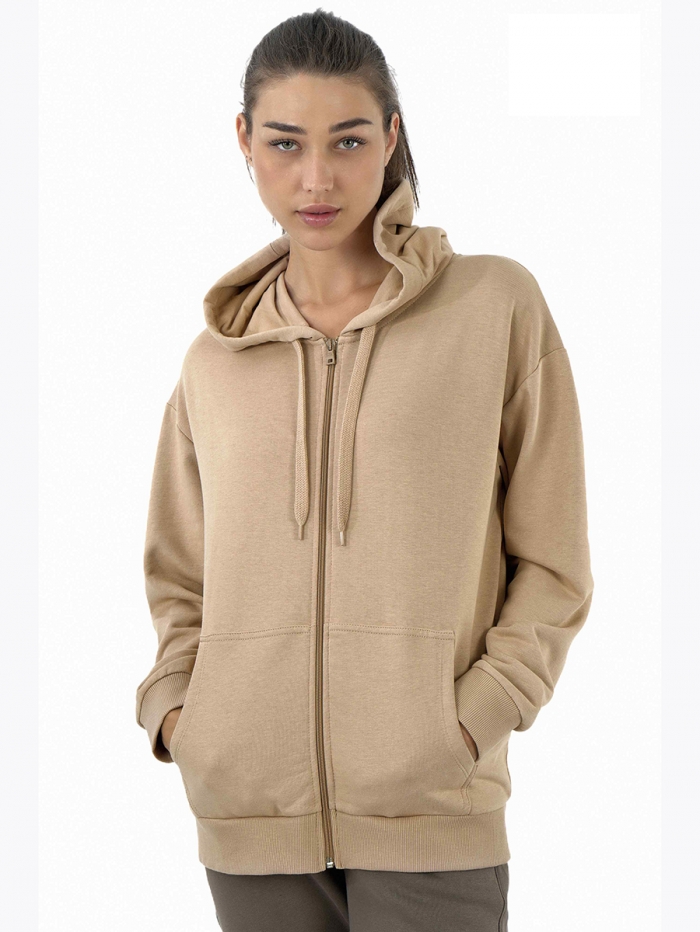   :J7937 WOMEN JACKET BEIGE