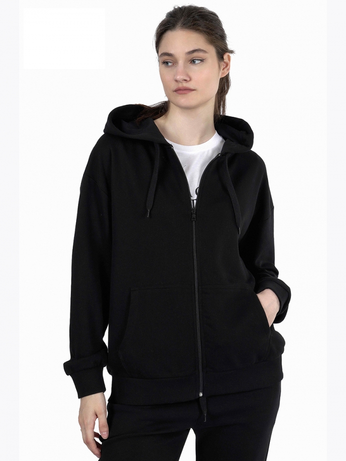   :J7937 WOMEN JACKET BLACK