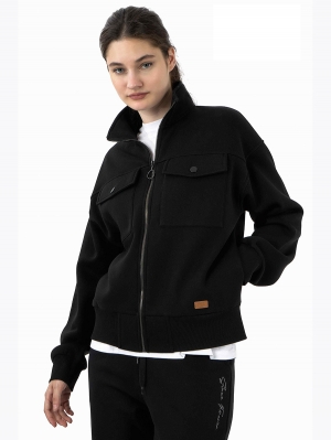   :J8060 WOMEN JACKET BLACK