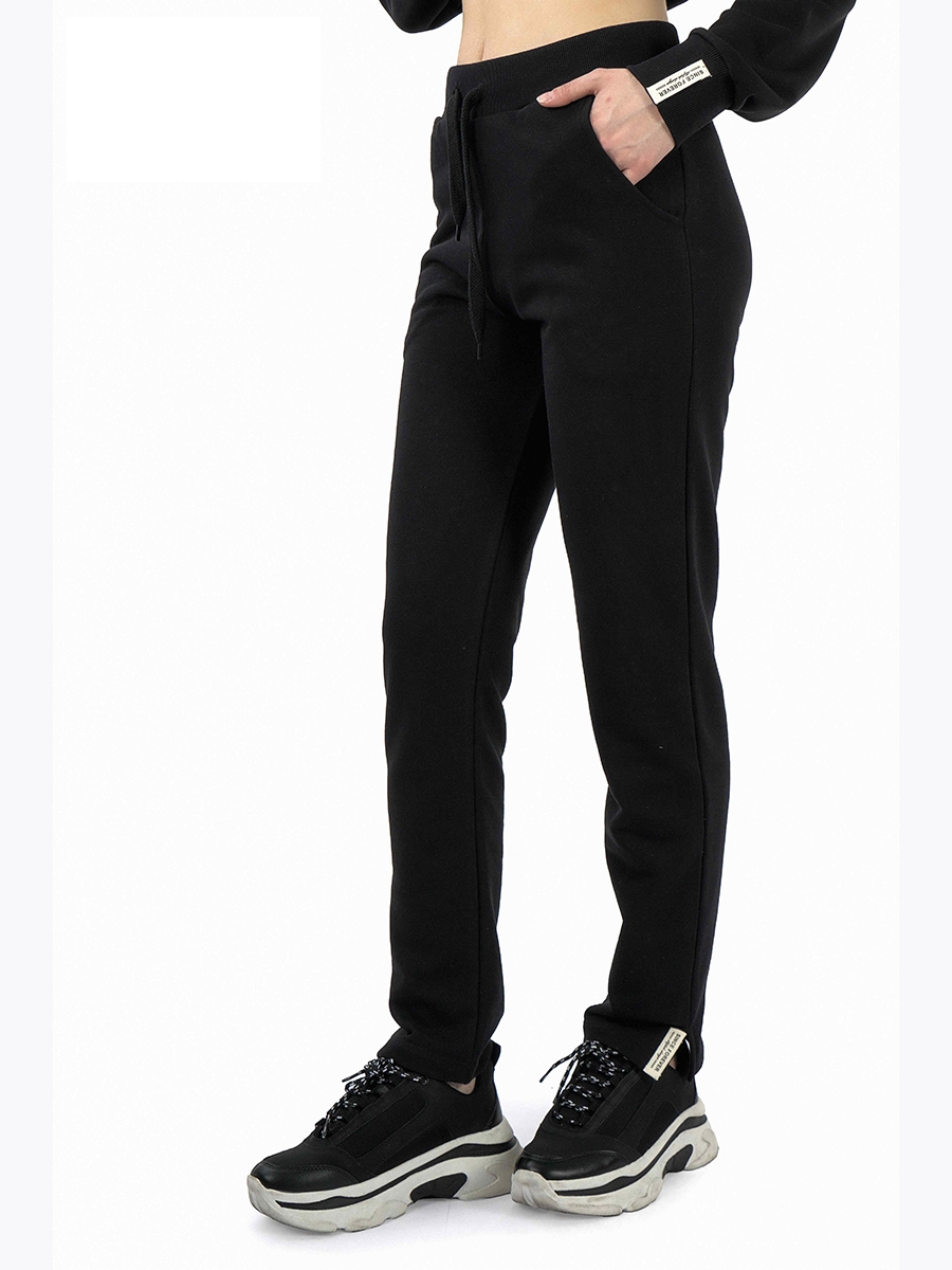    :J8085 WOMEN TRACKSUIT PANTS BLACK