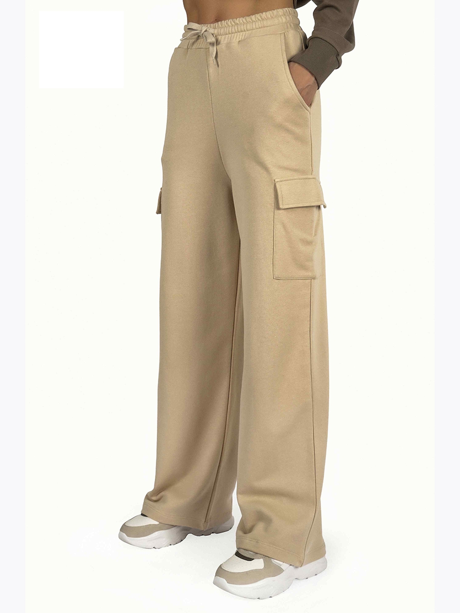    :J8087 WOMEN TRACKSUIT PANTS CREAM