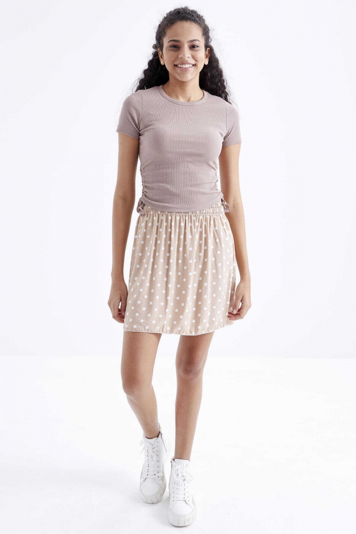   :21466 COTTON BLOUSE WHITE