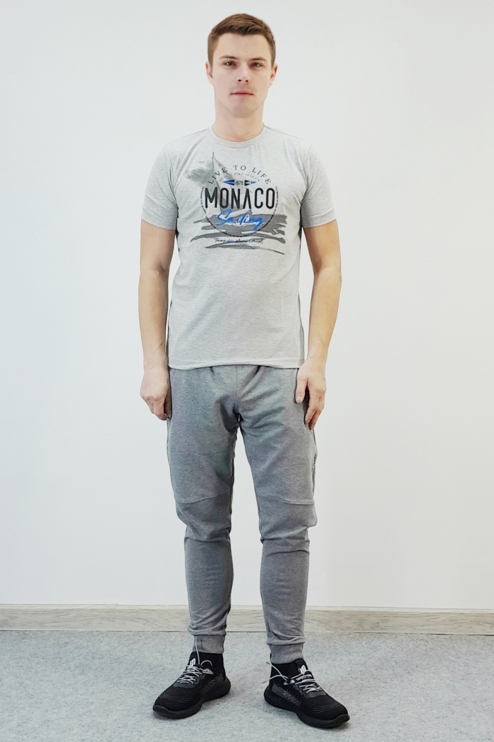   :19685 POLO NECK GREY