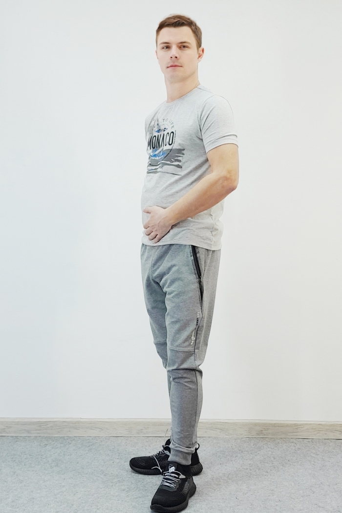   :19685 POLO NECK GREY