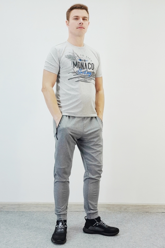   :19685 POLO NECK GREY