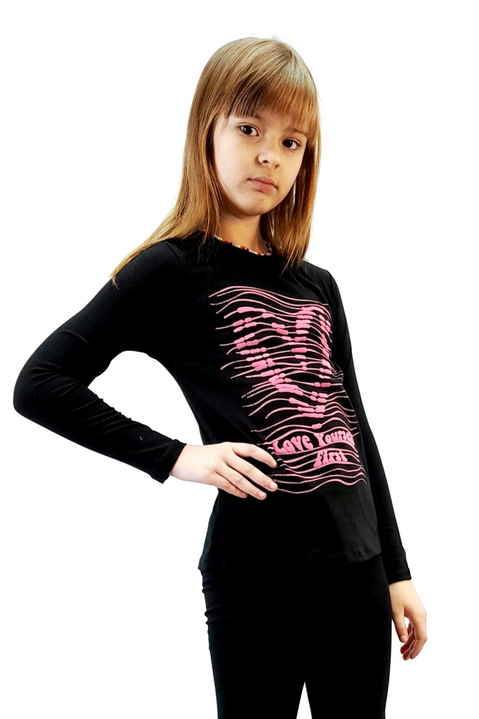   :21393 V NECK T-SHIRT RED