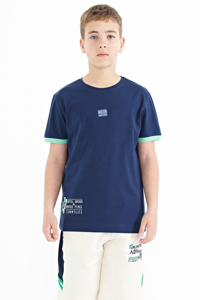   :19735 T-SHIRT BLUE
