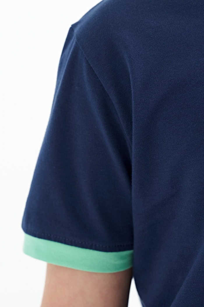   :19735 T-SHIRT BLUE