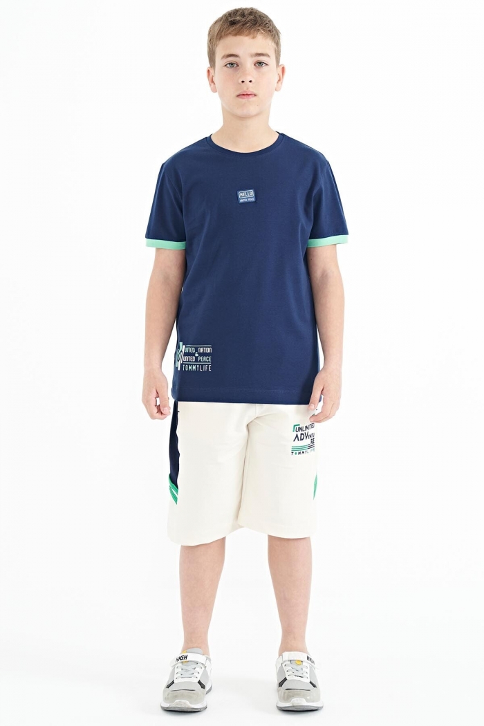   :19735 T-SHIRT BLUE