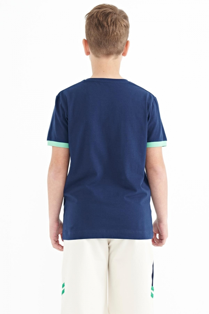   :19735 T-SHIRT BLUE