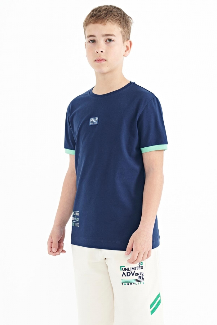   :19735 T-SHIRT BLUE